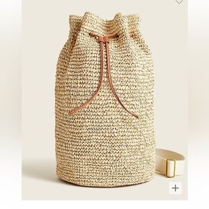 J.Crew Large woven sling bag